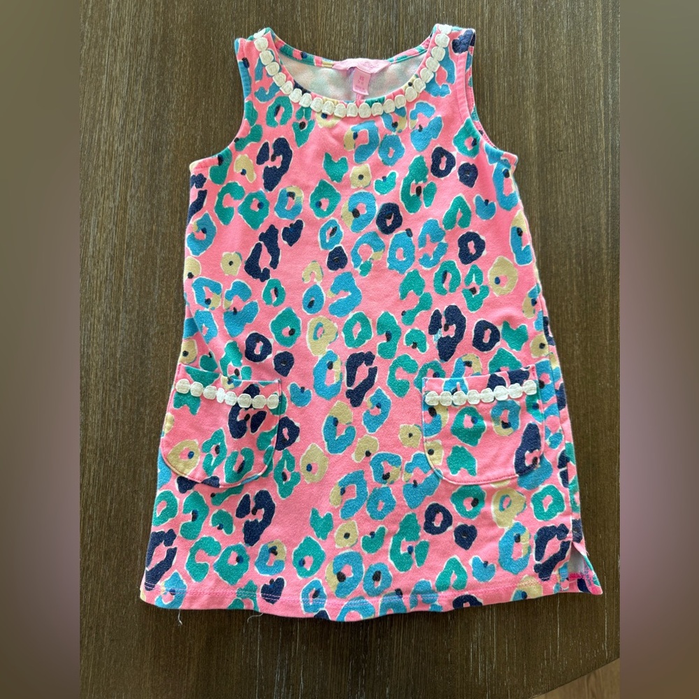 Lilly Pulitzer Pink and Blue Patterned Top